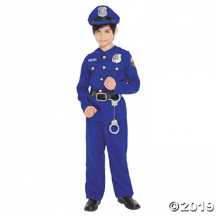 Boy's Police Officer Costume - Extra Small (1 Piece(s)) Boy's Police Officer Costume - Extra Small (1 Piece(s))
