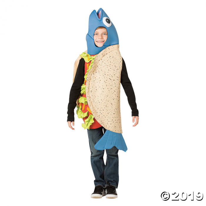 Kid's Fish Taco Halloween Costume - Medium (1 Piece(s))