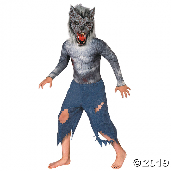 Boy's Werewolf Costume (1 Piece(s)) | GlowUniverse.com