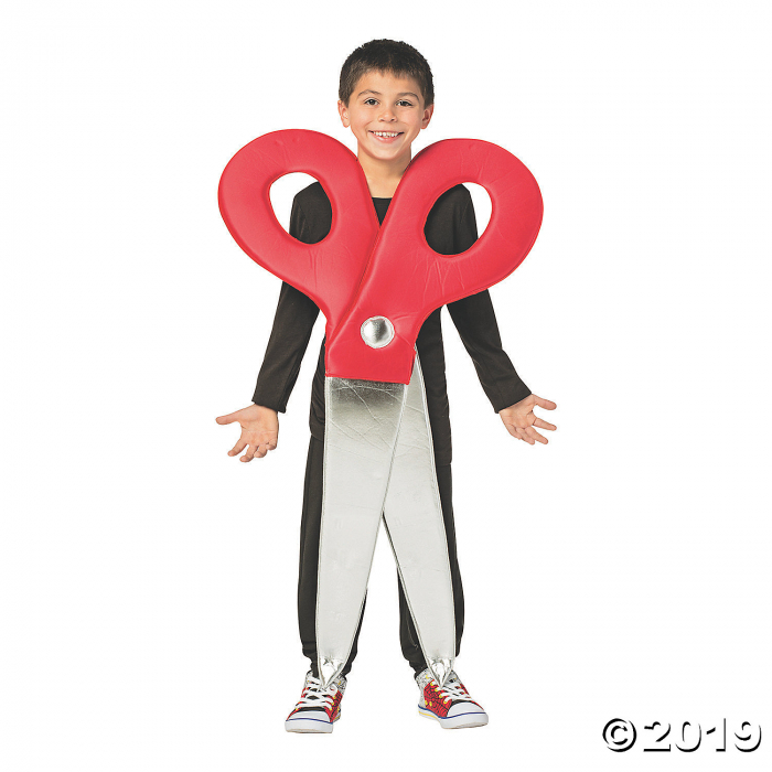 Kid's Scissors Costume - Medium (1 Piece(s)) Kid's Scissors Costume - Medium (1 Piece(s))