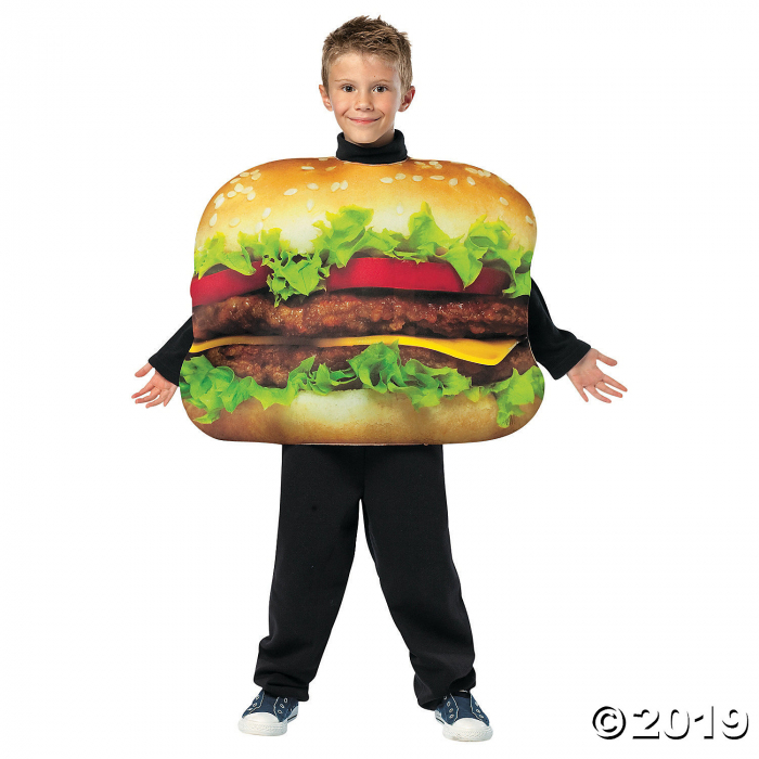 Boy's Cheeseburger Costume - Medium (1 Piece(s)) Boy's Cheeseburger Costume - Medium (1 Piece(s))