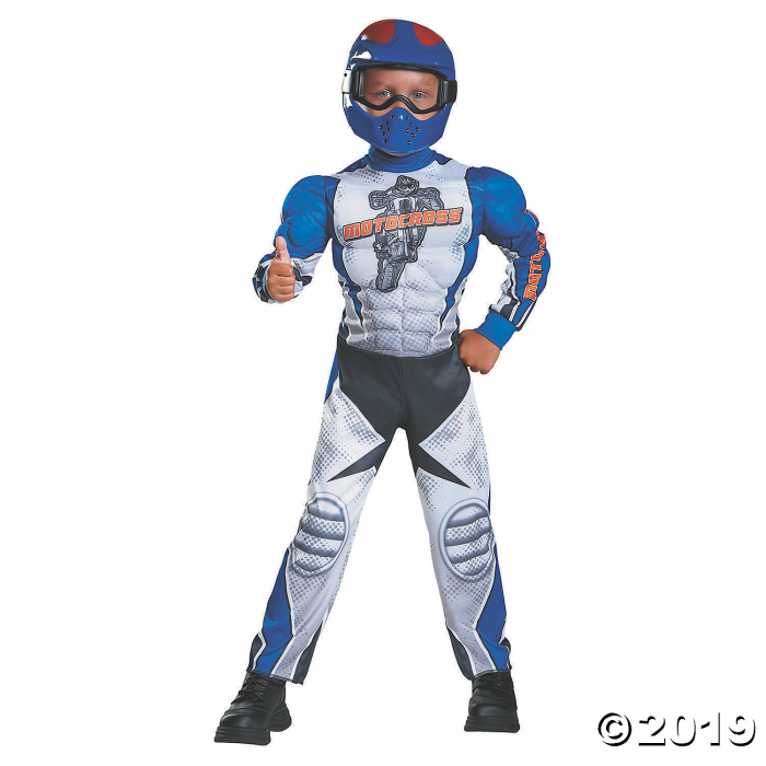 Kid's Muscle Motorcycle Rider Costume - Small (1 Piece(s)) Kid's Muscle Motorcycle Rider Costume - Small (1 Piece(s))