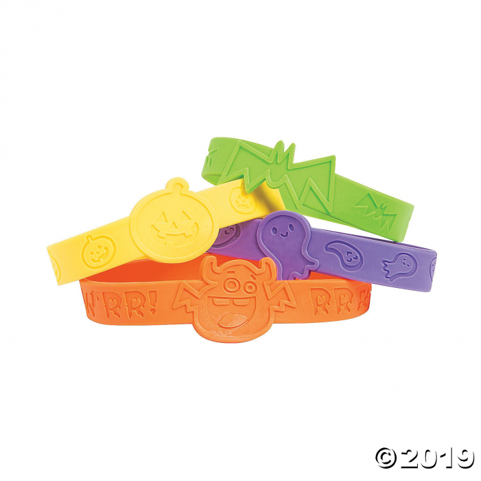 Halloween Rubber Bracelets (24 Piece(s))