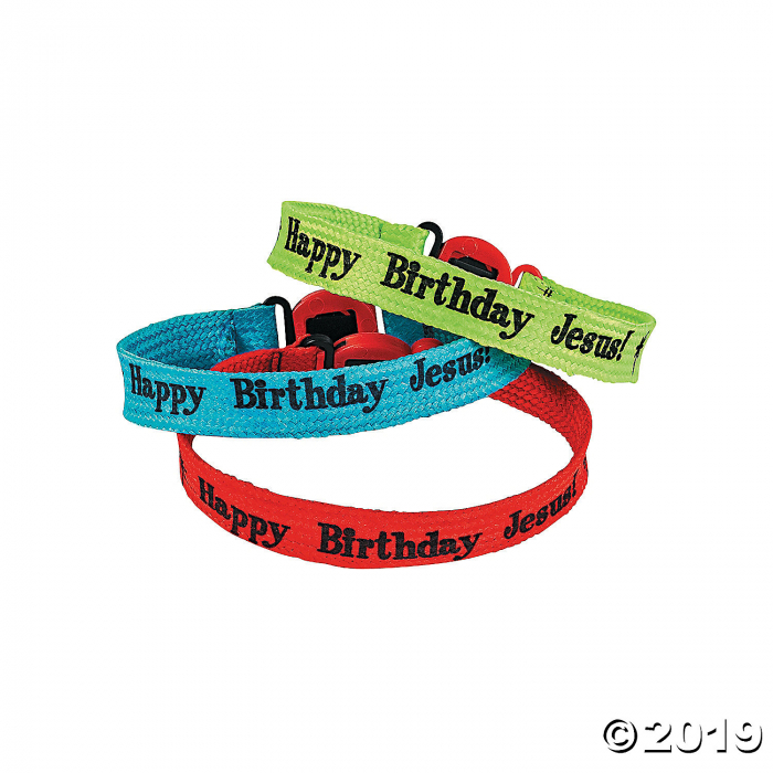 Happy Birthday Jesus! Friendship Bracelets (Per Dozen)