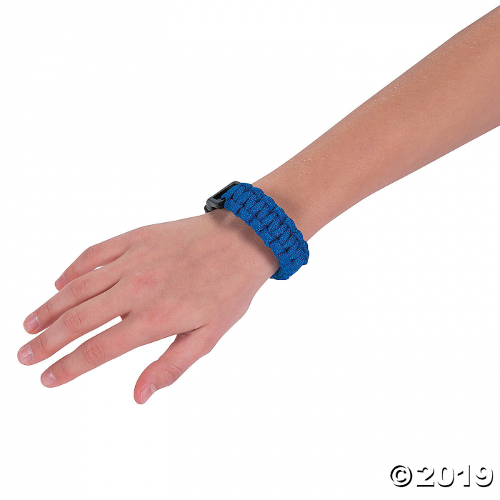 Small Blue Paracord Bracelets (6 Piece(s))