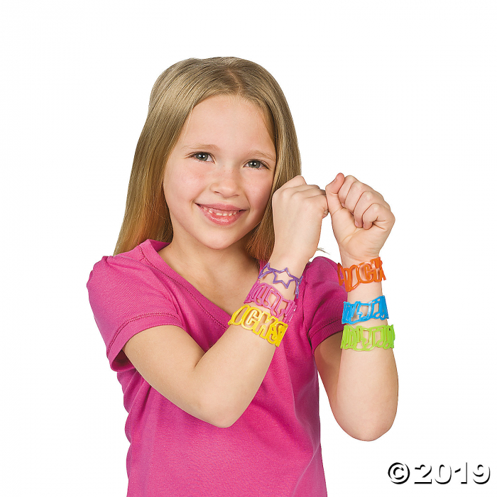 Rock Star Fun Bracelets (24 Piece(s))