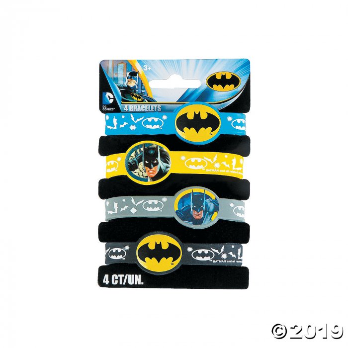 Batman Rubber Bracelets (4 Piece(s))