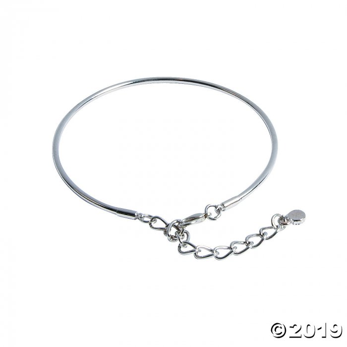 Bangle Bracelets with Chain (6 Piece(s))