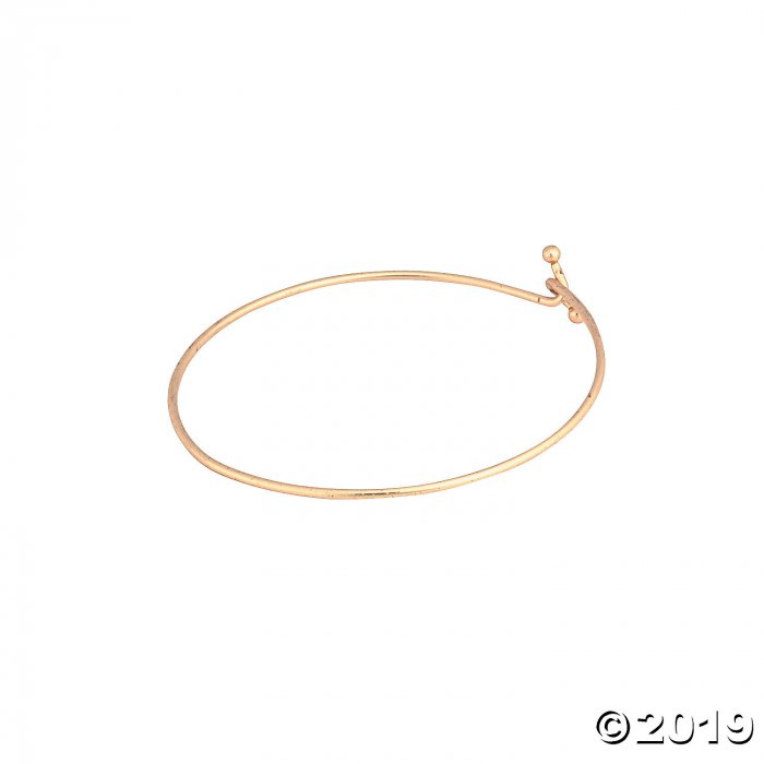 Goldtone Connector Bracelets (3 Piece(s))