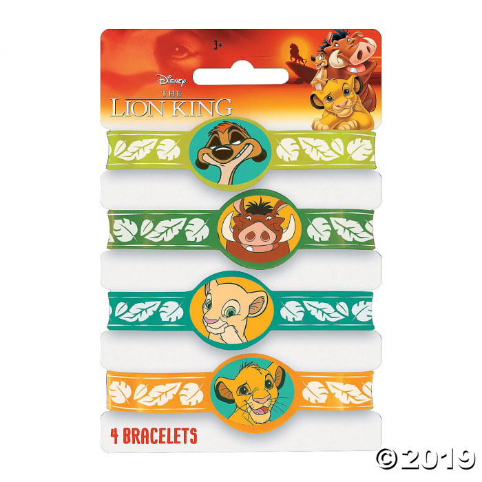 Disney® The Lion King Silicone Bracelets (4 Piece(s))