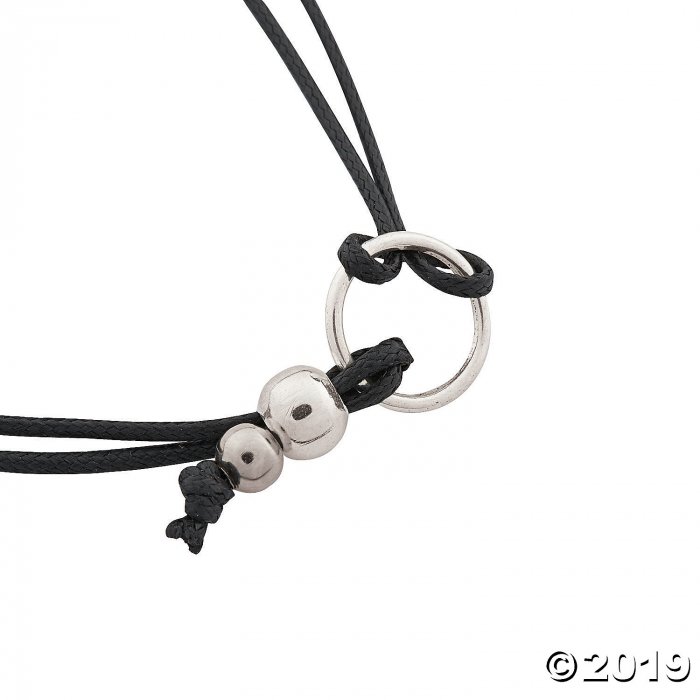 Black Charm Bracelets (3 Piece(s))