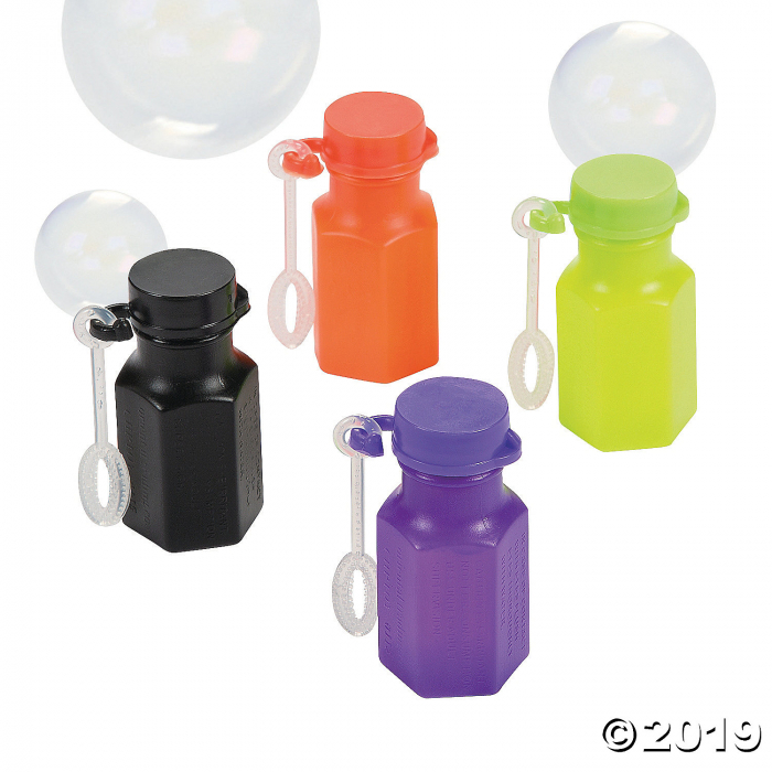 Halloween Bubble Bottles (48 Piece(s))