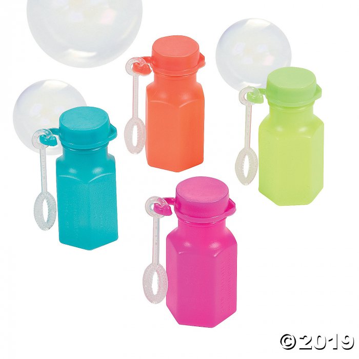 Spring Brights Mini Bubble Bottles (48 Piece(s))