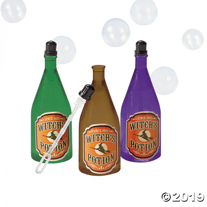 Witch's Potion Bubble Bottles (Per Dozen)