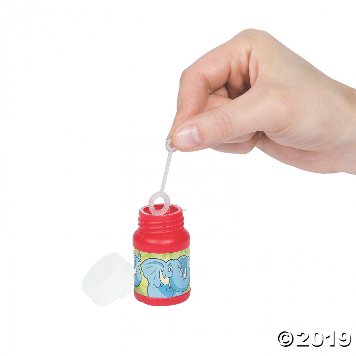 Mini Zoo Animal Bubble Bottles (24 Piece(s))