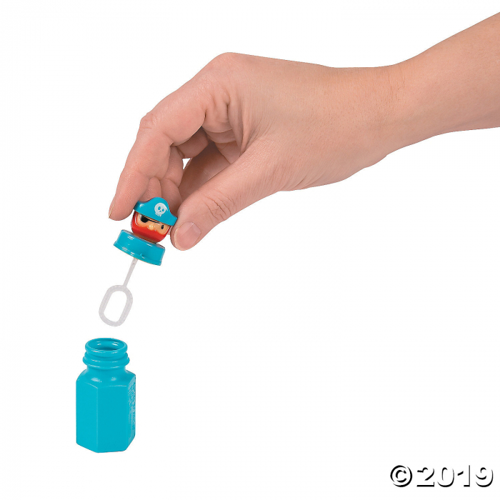 Pirate Character Bubbles (Per Dozen)