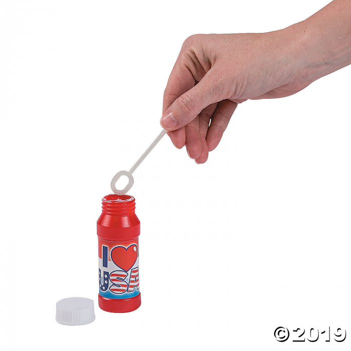 USA Bubble Bottles (Per Dozen)