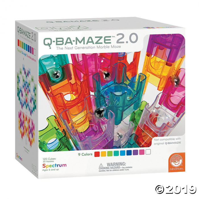 MindWare® Q-BA-MAZE 2.0: Spectrum Building Blocks Set (1 Set(s))