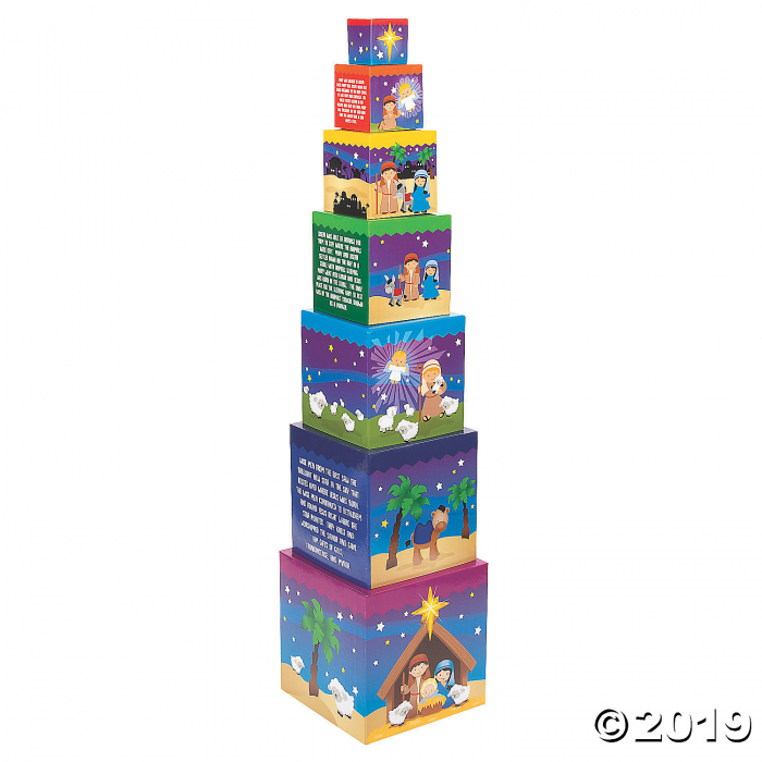 Nativity Nesting & Stacking Blocks (1 Set(s))