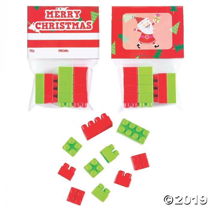 Christmas Color Brick Handouts (Per Dozen)
