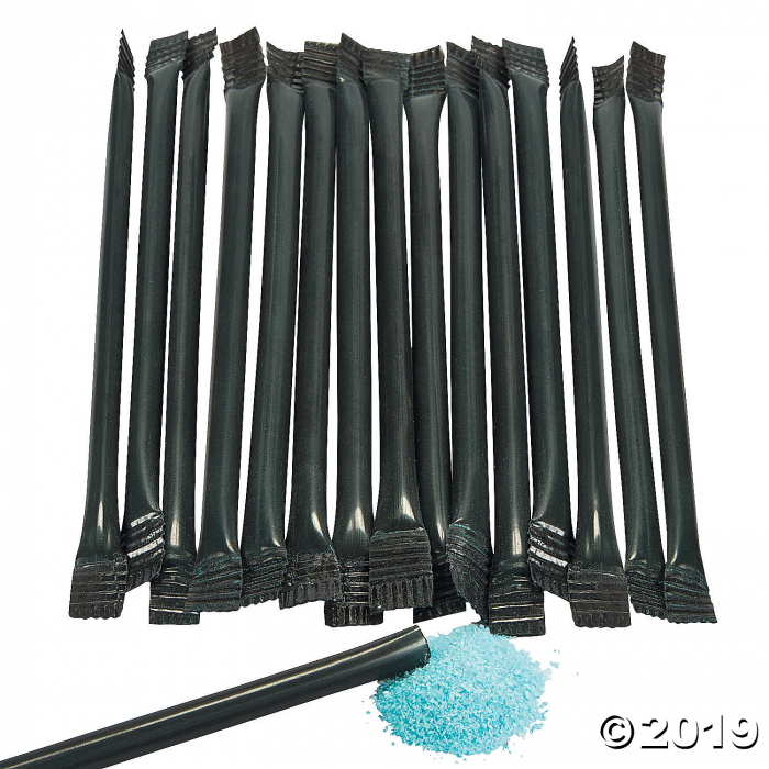 Black Candy-Filled Straws (240 Piece(s))