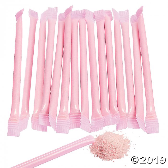 Light Pink Glass Straw