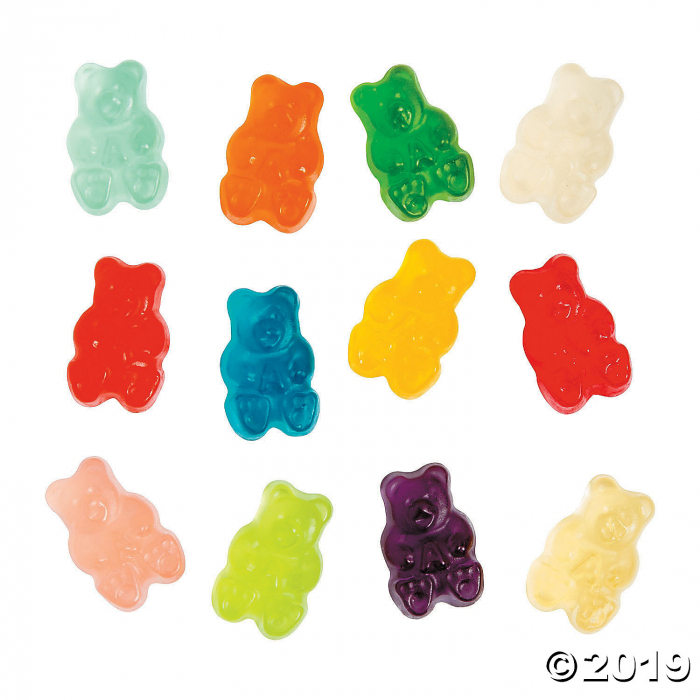 Albanese® Gourmet Assorted Flavor Gummy Teddy Bears (630 Piece(s))