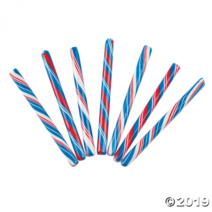 Patriotic Candy Sticks (80 Piece(s))