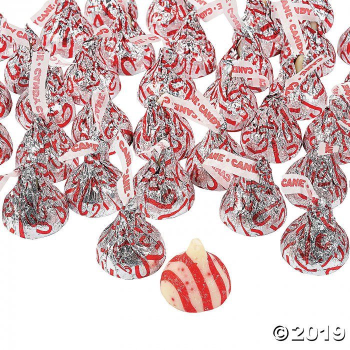 Hershey's® Kisses® Peppermint Candy Cane Chocolate Candy (63 Piece(s))