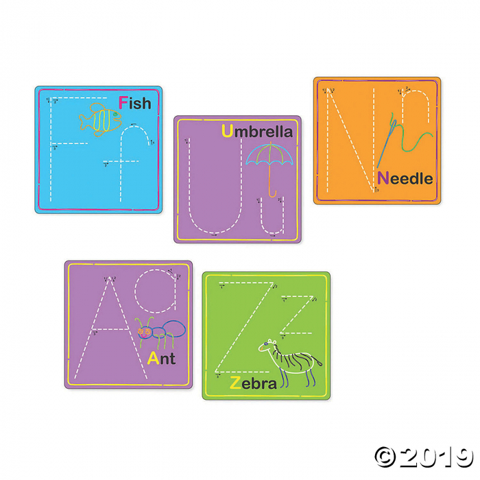 Wikki Stix® Alphabet Cards Set, 2 Sets (2 Piece(s))