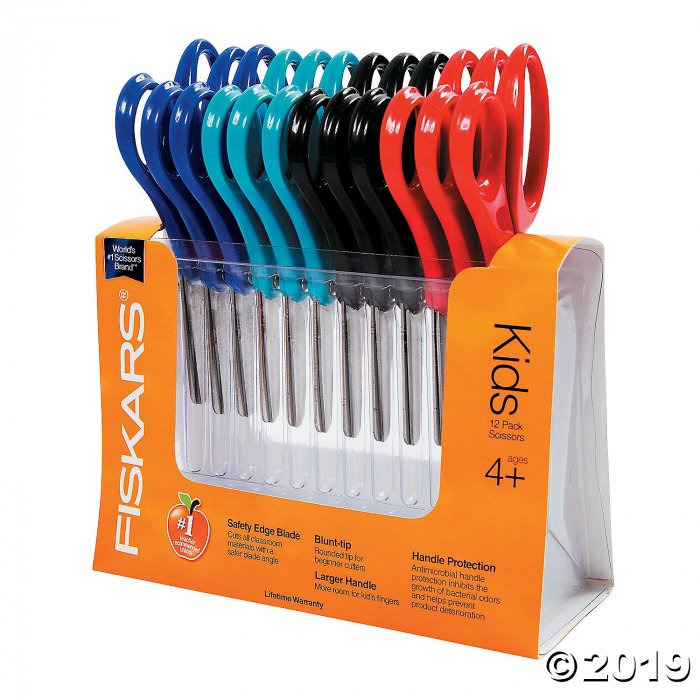 Fiskars® Blunt-Tip Scissors Classpack (Per Dozen)