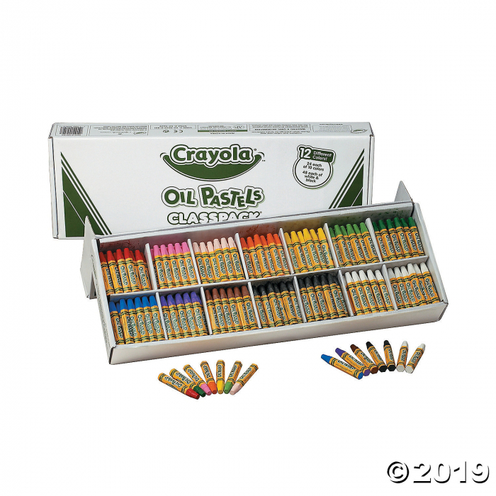 12-Color Crayola® Oil Pastels Classpack® (1 Set(s))