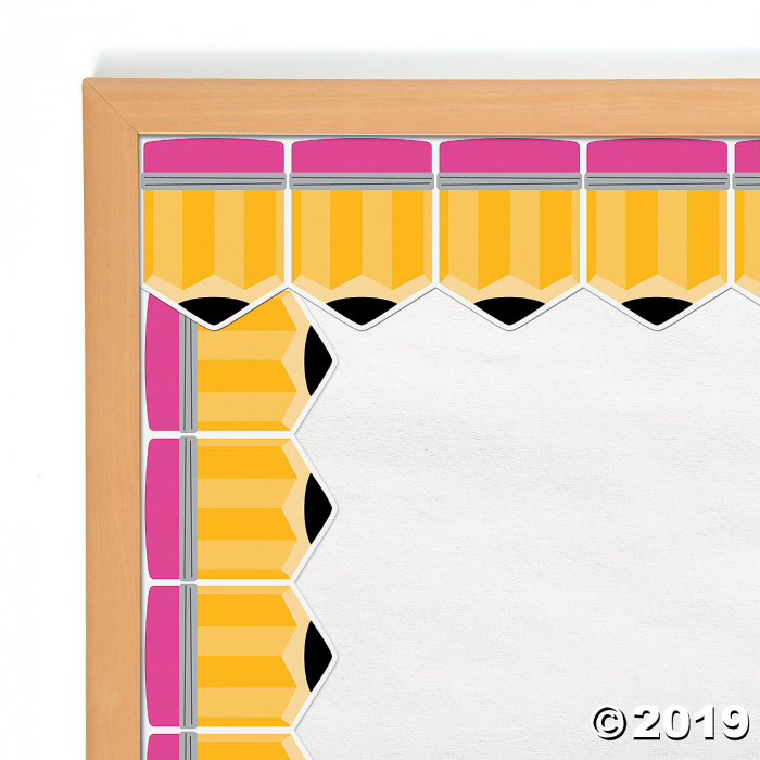 Chunky Pencils Bulletin Board Borders (Per Dozen)