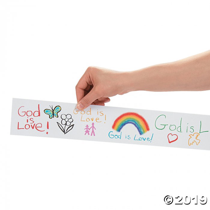 Carson-Dellosa® Kid-Drawn God Is Love Bulletin Board Border (1 Set(s))