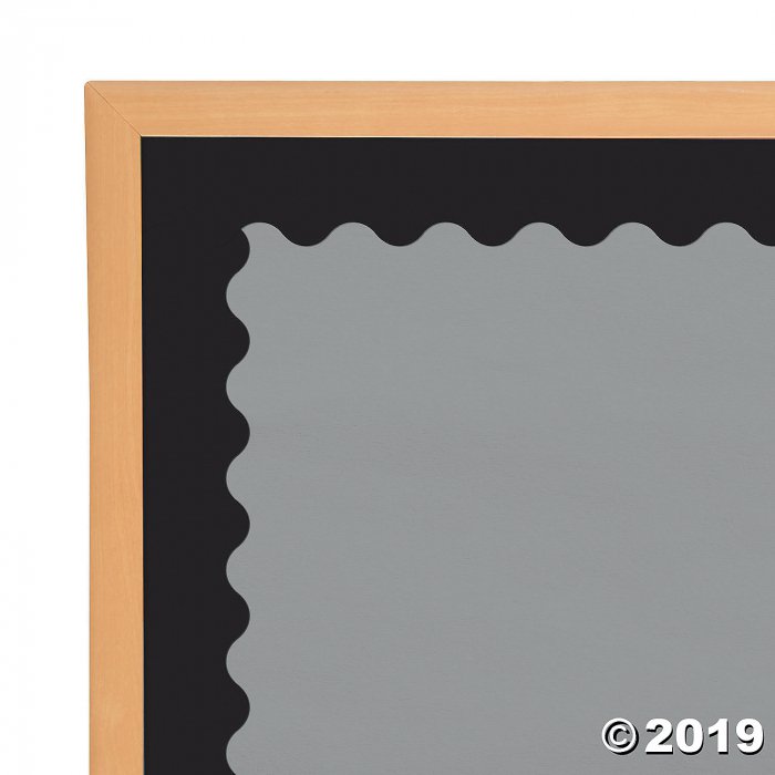 Black Scalloped Bulletin Board Borders (1 Set(s))