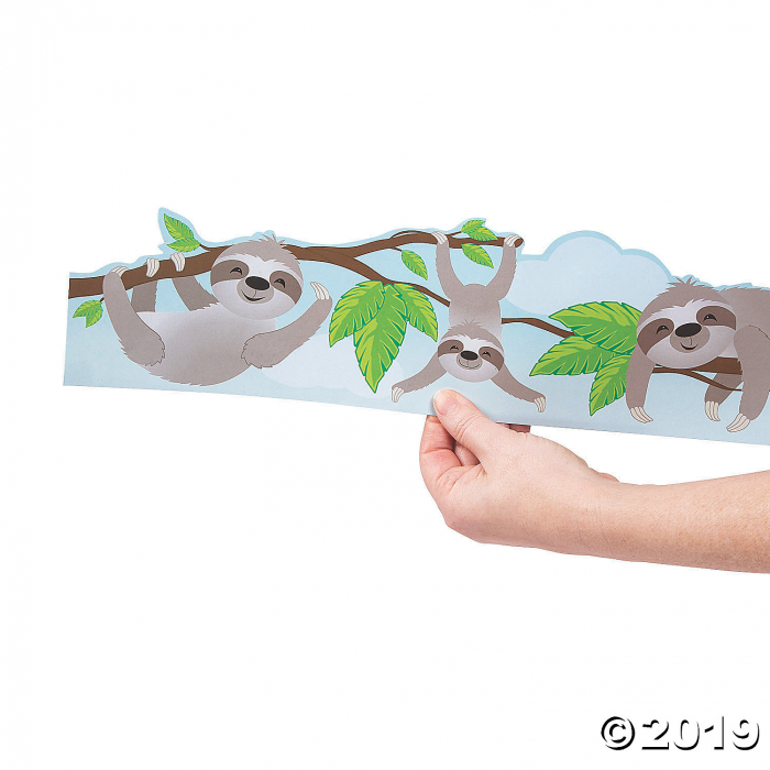 Sloth Bulletin Board Borders (Per Dozen)