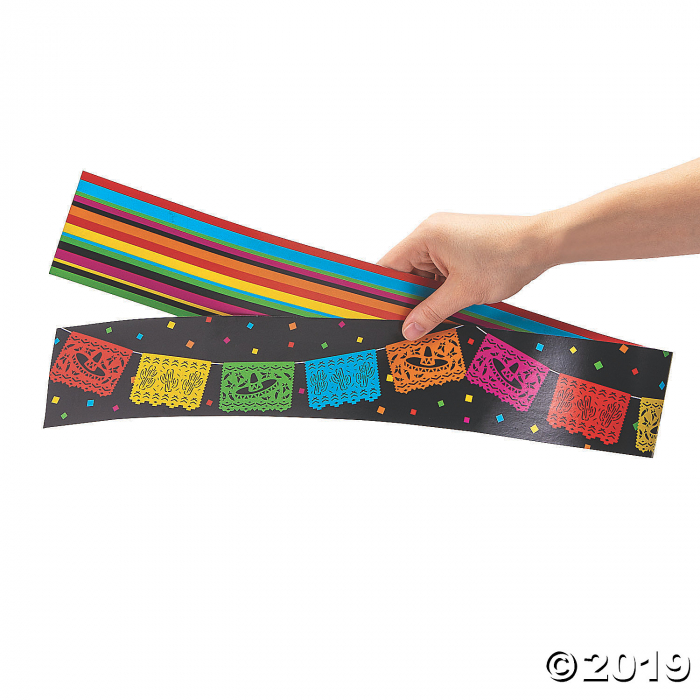 Double-Sided Fiesta Bulletin Board Borders (Per Dozen)