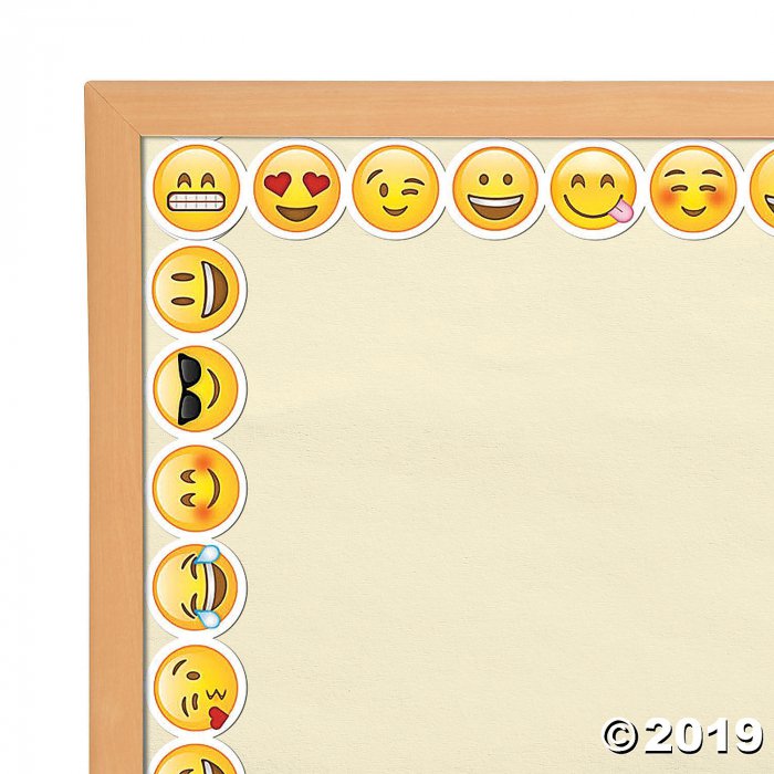 Emoji Bulletin Board Borders (Per Dozen)