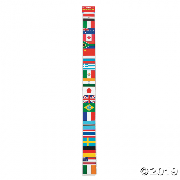 Edupress® Flag Bulletin Board Borders (Per Dozen)