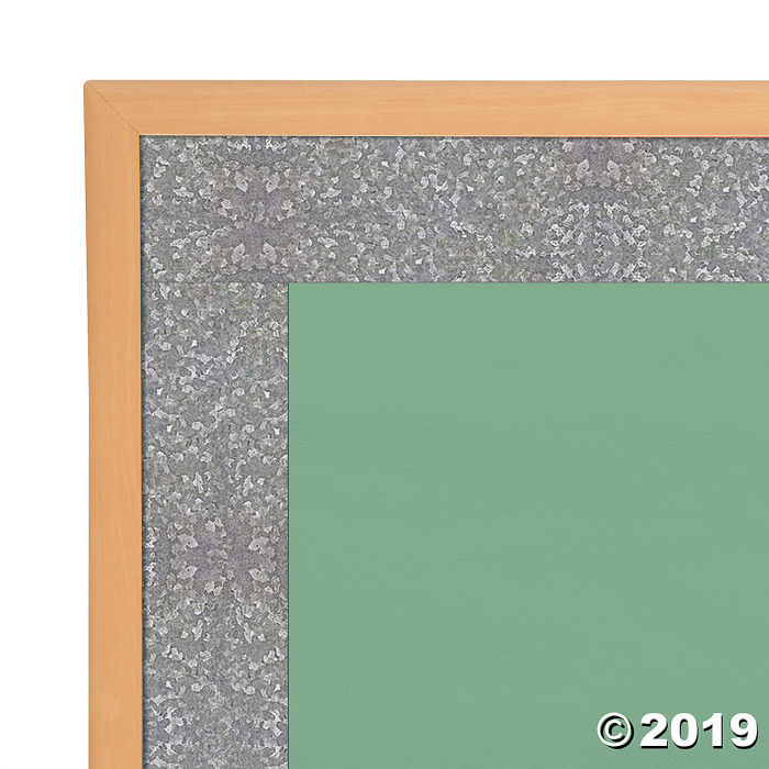 Galvanized Metal Bulletin Board Borders (1 Set(s)) Galvanized Metal Bulletin Board Borders (1 Set(s))