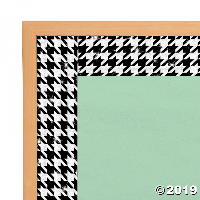 Bolder Borders® Sparkle Plus Houndstooth Bulletin Board Borders (10 Piece(s))