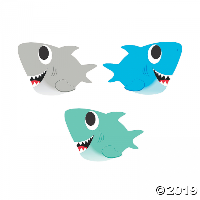 Shark Bulletin Board Cutouts (48 Piece(s))