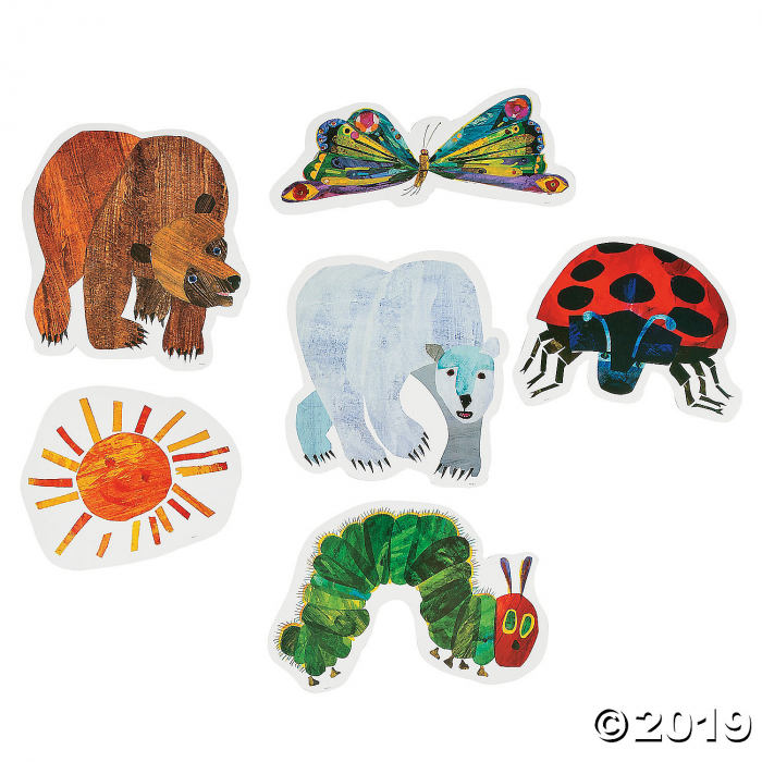Jumbo The World of Eric Carle Cutouts (6 Piece(s))