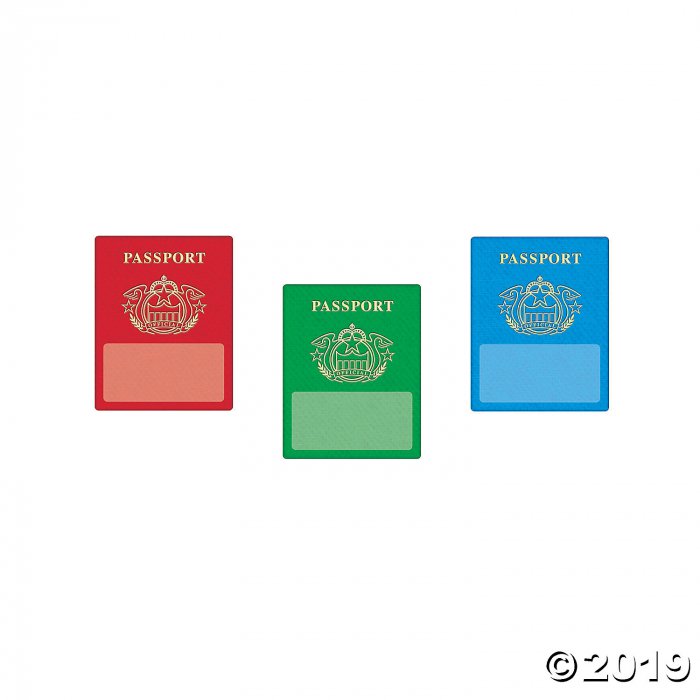 Classic Accents® Passport Bulletin Board Cutouts (36 Piece(s))
