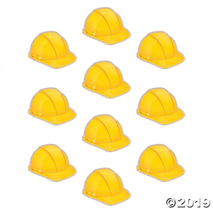 Under Construction Hard Hats Bulletin Board Cutouts (30 Piece(s))