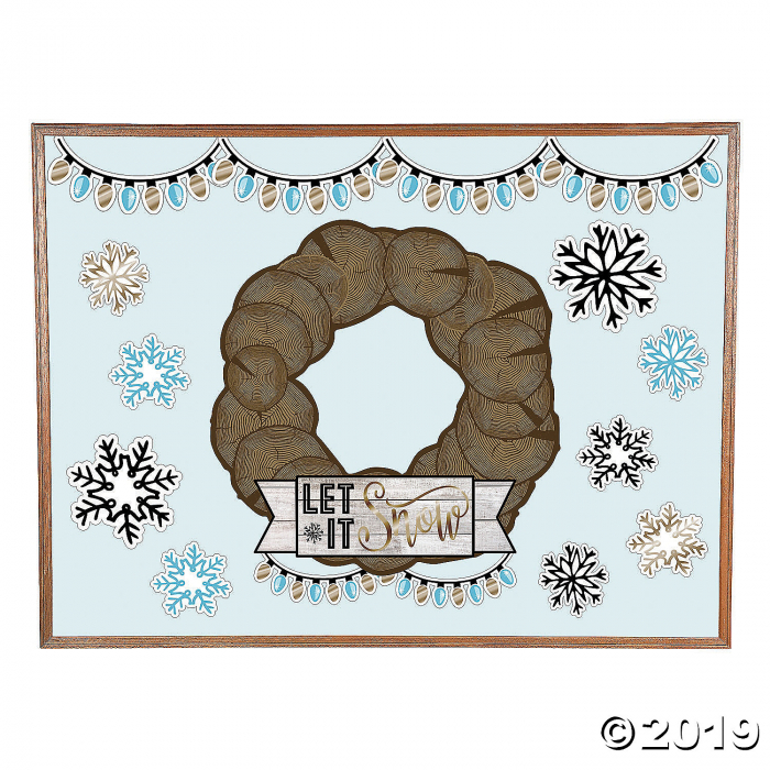 Rustic Seasonal Bulletin Board Cutouts (39 Piece(s))