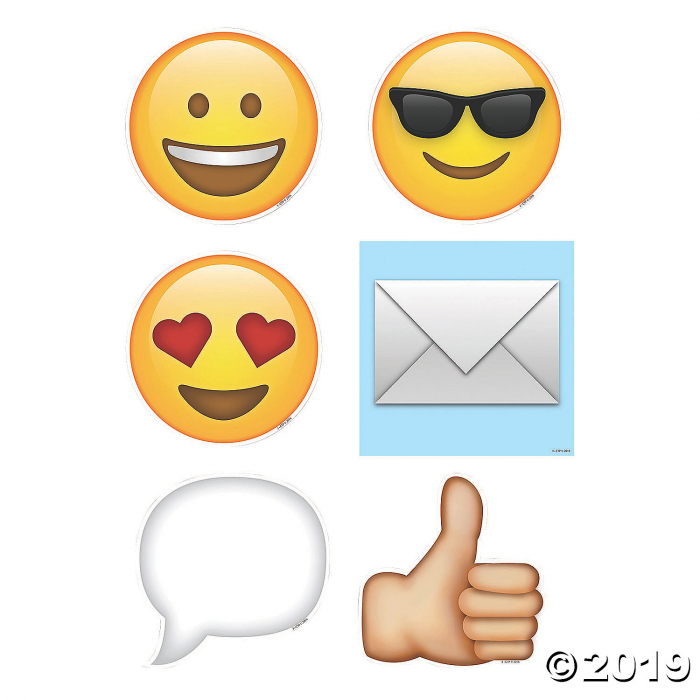 Emoji Bulletin Board Cutouts (35 Piece(s)) Emoji Bulletin Board Cutouts (35 Piece(s))