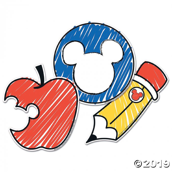 Eureka® Mickey® Color Pop Bulletin Board Cutouts (36 Piece(s))