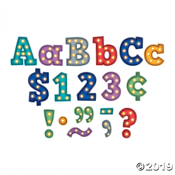 Marquee Bulletin Board Letters (230 Piece(s)) Marquee Bulletin Board Letters (230 Piece(s))