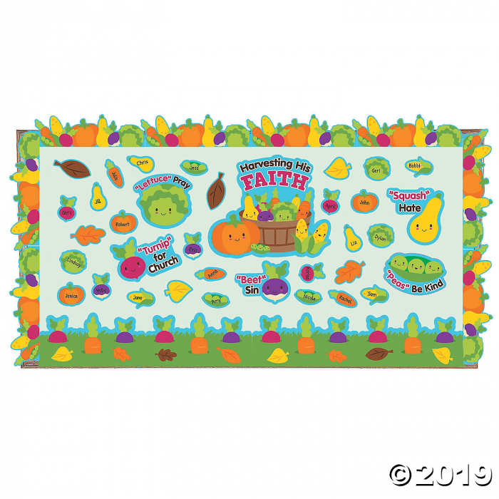 Harvesting His Faith Bulletin Board Set (1 Set(s))
